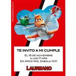Invitación Aviones. Pers