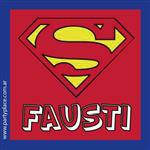 Stickers cuad. Superman 16u Pers