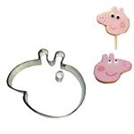 Cortante Peppa pig chico