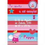 Invitación Peppa Pig Pers
