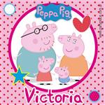 Stickers cuad. Peppa Pig 16u Pers