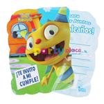 Invitaciones Henry Monstruito 10u