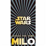 Tarjetas rectangulares Star Wars 20u Pers