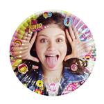 Platos Soy Luna grandes 10u