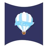 Piñata Pers. Globo aeroestatico blue
