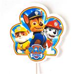 Pinche para torta telgo Paw patrol