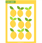 Stickers plancha lemon 9s 1u