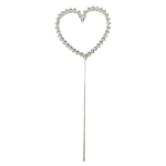Cake Topper corazon Strass