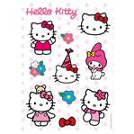 Stickers plancha Kitty y Melody 1u