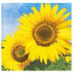 Servilleta gde. girasoles 20u