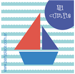 Stickers cuad. Barcos 16u