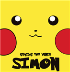 Stickers cuad. Pokemon 16u Pers