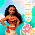 Stickers cuad. Moana 16u Pers