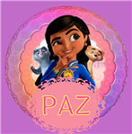 Stickers cuad. Mira La detective del Reino Pers