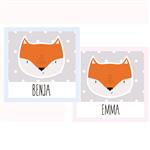 Stickers cuad. Little Fox 16u Pers