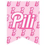 Stickers grandes Barbie 16u. Pers.