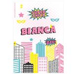 Stickers grandes Super chica 10u Pers