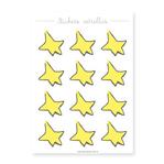 Stickers plancha El Principito Estrellas 12s 1u