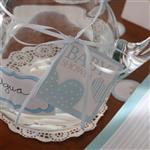 Tarjetitas Baby Blue Horse 20u