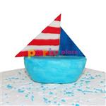 Adorno porcelana Barcos