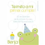 Invitación Sapito Pers