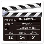 Invitación pizarra cine Pers