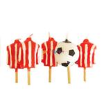 Velas Mini camisetas de estudiantes x5