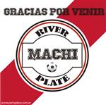 Stickers cuad. River 20u Pers