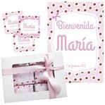 Kit Baby Vintage shabby rosa. Pers