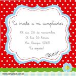 Invitación Little Garden Pers