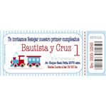 Invitación ticket Tren Pers