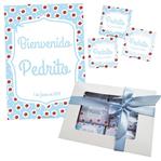 Kit Baby Vintage shabby celeste.. Pers