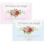 Invitación Vintage 2 modelos Pers