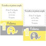 Invitación Elefantito Mod 2. Pers