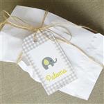 Tarjetas largas con cinta Elefantito 24u Pers