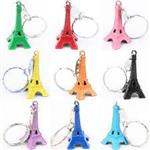 Llaveros Torre Eiffel de colores 1u
