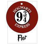 Tarjetitas dobles con cinta Harry Potter 16u Pers