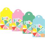 Tarjetas largas con cinta Candys 20u