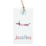 Tarjetas largas con cinta Salchicha 20u Pers