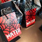 Tarjetas largas con cinta Hombre Araña 20u Pers