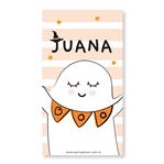 Tarjetas rectangulares Halloween Boo 20u Pers
