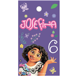 Tarjetas largas con cinta Encanto 20u Pers
