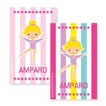 Tarjetas largas con cinta Gimnasia artistica 20u Pers