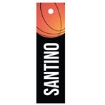 Tarjetas largas con cinta Basquet 20u Pers
