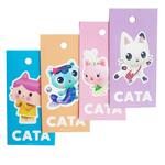 Tarjetas largas con cinta La Casa de Gaby 24u Pers