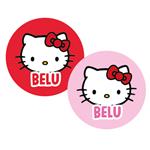 Tarjetitas redondas Hello Kitty 20u Pers