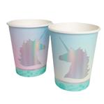 Vasos Unicornio Irisdicente 6u