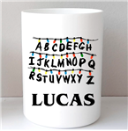 Lapicero/vaso Stranger Things sublimado. Pers