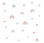 Vinilos de pared Pastel rainbow 8u