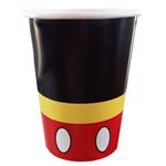Vasos Mickey botones 6u